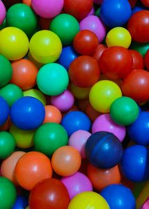 Colour Weight Less Balls