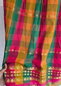 Ethnic Skirt and Blouse | Pattupavada