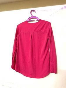 Coral Full Sleeve Women&#39;s  Top