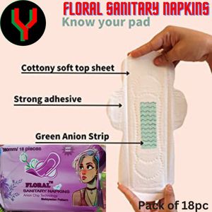 Floral Sanitary Napkins