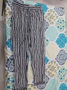Printed Black &amp; White Dress
