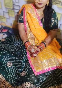 Beautiful Gota Patti Chunari Lehenga Choli Set