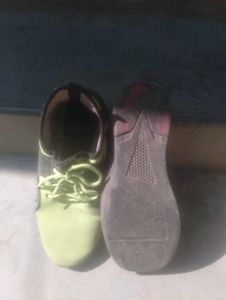 Stylish Lime Green Sneakers