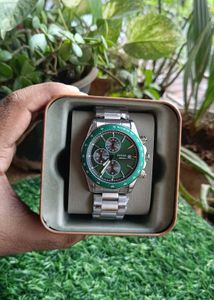 Fossil Watch Green