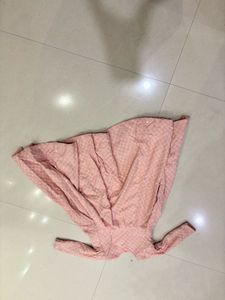 Elegant Pink Embroidered Outfit
