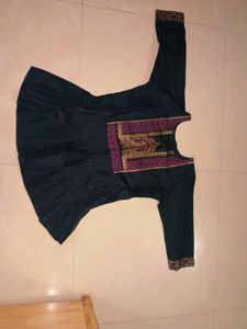 Black Frock Style Top