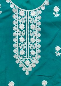 Elegant Embroidered Kurta and palazzo