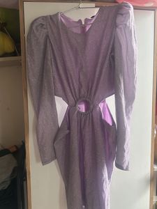 Lavender Colour Dress