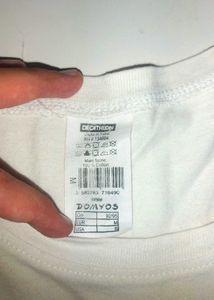 DECATHLON Men T-shirt White