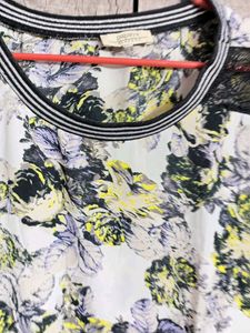 Branded Casual Floral Top
