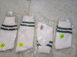 4 Pair OF Socks For  School