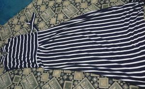 Chic Striped Maxi Dress