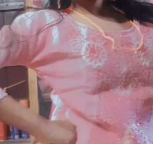 Pink Embroidered Kurta Set