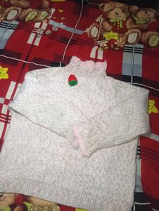 Cozy Knit Sweater with Detail