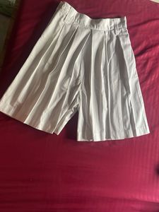 White Pleated Skirt School Uniform