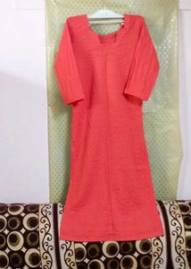 White Kurta Set With Badhani Dupatta