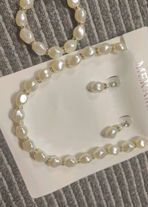 Pearl Necklace Set