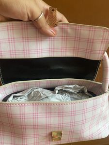 Gingham Shoulder Bag