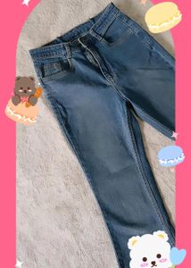 For Short Girls Blue Women Bootcut Jeans