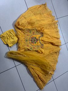 Yellow Ethnic Gown