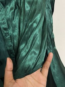 Elegant Green Top &amp; White Bag