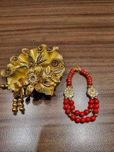 Set 2 Mukut And Haar LadooGopal Small