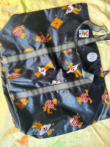 Vintage Teddy Bear Print Jacket