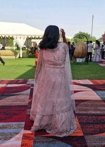 Pink Lehnga Choli Set With Dupatta!!