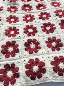 Crochet African Flower Grannysquare Dress