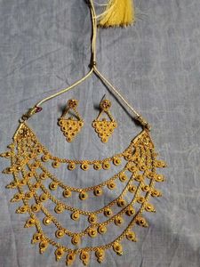 Gold Plated Jewellery Set