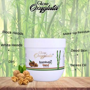 Glow Oxygluta Bamboo Walnut Scrub