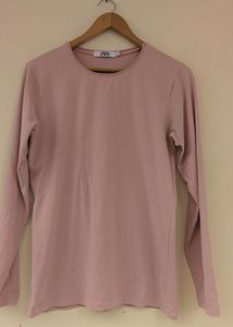 Zara Pink Tee - Size M