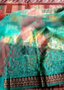 Not Used Beautiful Net Saree 🥻