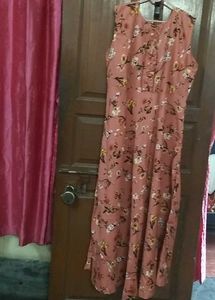 Floral Print Sleeveless Dress