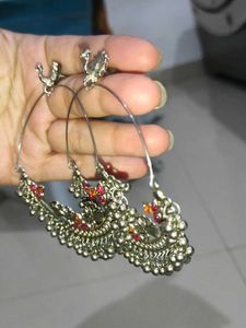 Navratri Hoop Jhumka Earrings