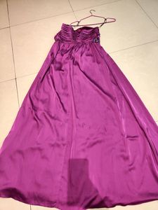 Price Reduced- Beautiful And Luxurious Satin Gown