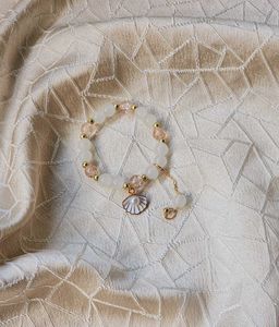 Rose Gold Beads Breclet