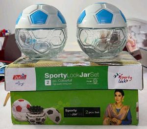 Sporty Look Jar For Dry Fruits And Other Items