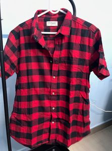 Red & Black Plaid Shirt