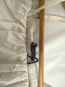 ZARA White Ruffle Off Shoulder Top