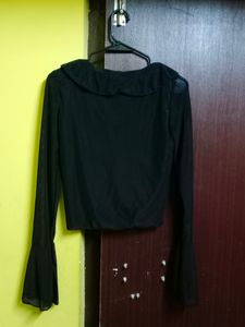 Y2K Flared Sleeves Top
