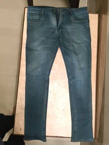 Light Wash Slim Fit Jeans
