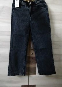 Charcoal New Straight Fit Jeans Hi