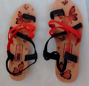 Butterfly Print Flats