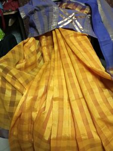 Beautiful Indian Saree with Stiched Blouse.