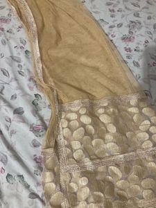 Maroon &amp; Gold Embroidered Indian Set+ 1 Yellow Set