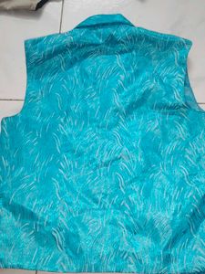 Stylish blue party clothes