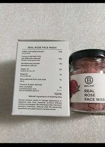 Brillare Real Rose Face Wash