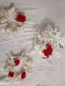 Floral Hair Accessories - Set of 3