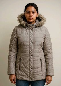 Pre-loved Quilted Warm Winter Jacket for Women